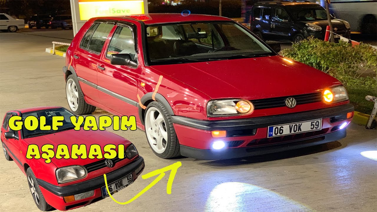 1994 MODEL GOLF MK3 MODİFİYE EDİYORUZ !