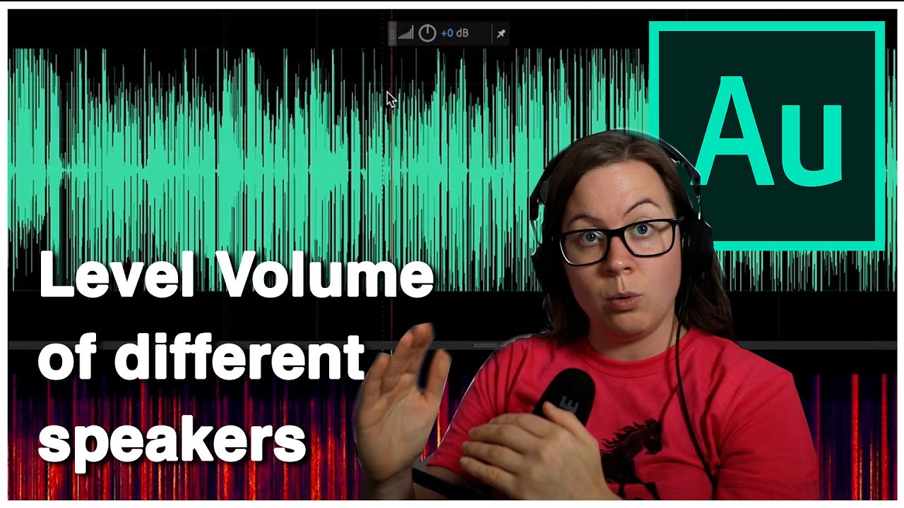 Как сделать так, чтобы громкость динамиков была одинаковой в Adobe Audition?
