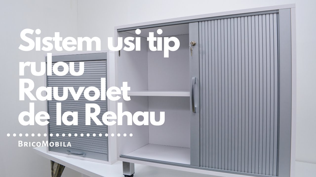Cum montez un sistem de usi tip rulou Rauvolet de la Rehau