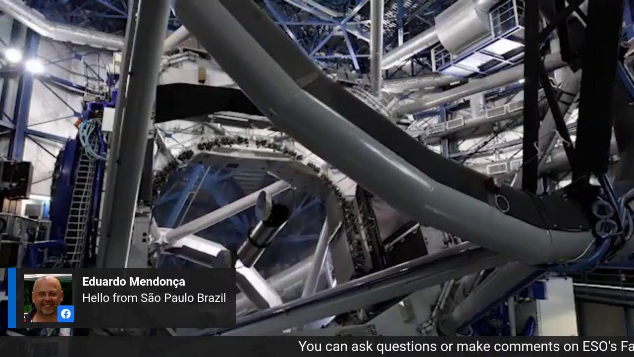 Virtual guided tour ESO's Paranal Observatory. Saturday, July 30th, 15:00h CEST.