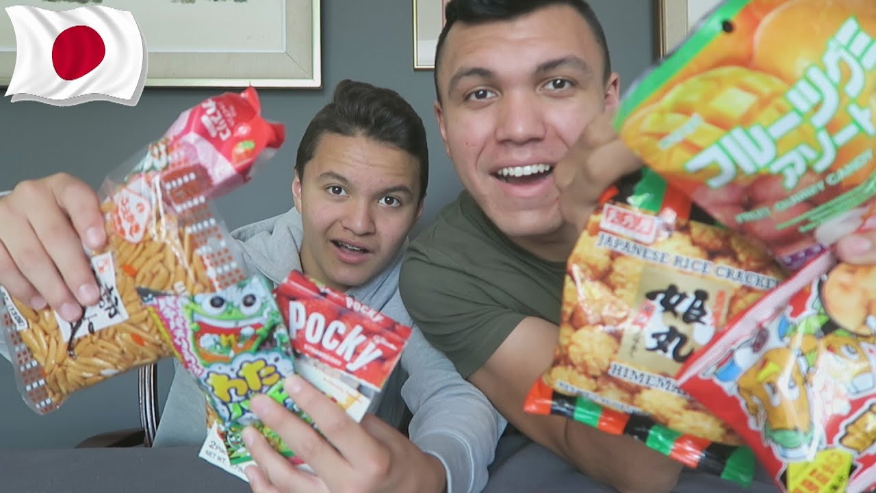 JAPANESE CANDY TASTE TEST CHALLENGE
