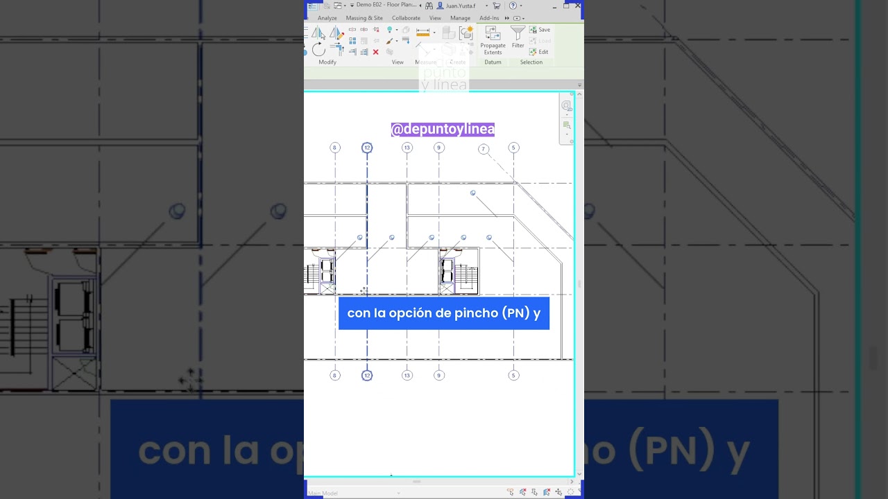 🚀 Como NO seleccionar elementos fijados en Revit | Revit Tips