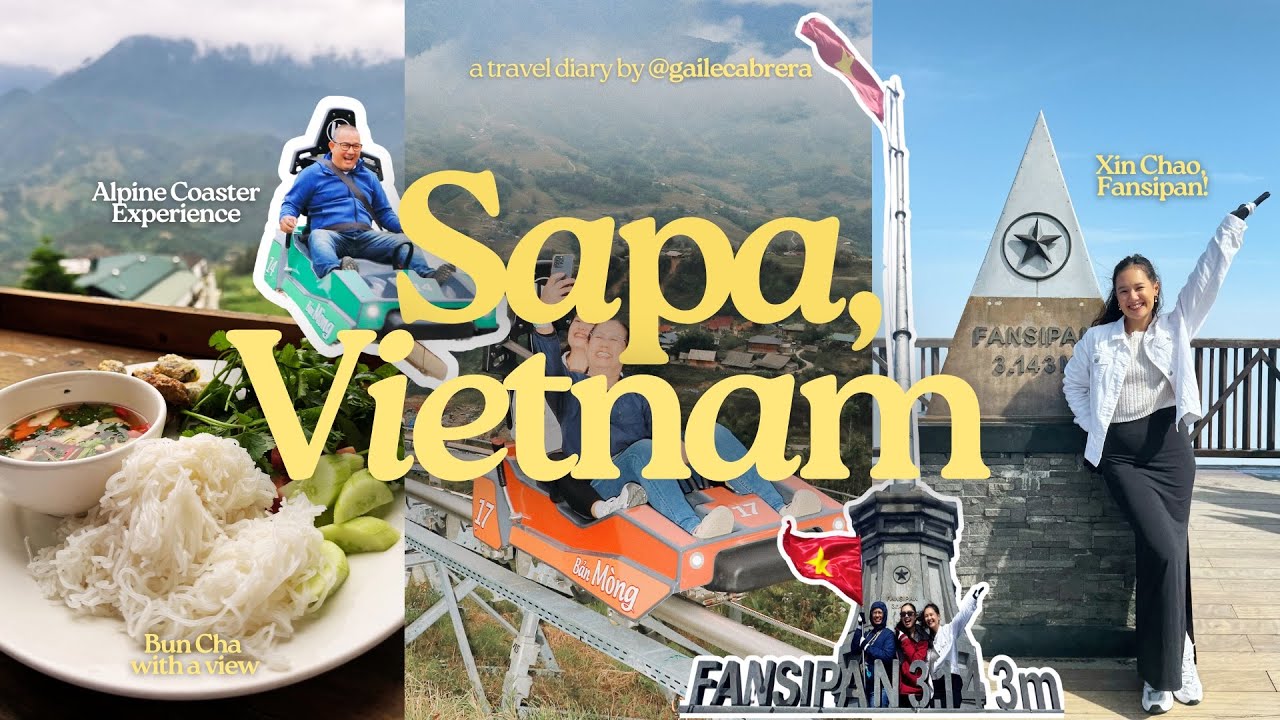 🇻🇳 SAPA, VIETNAM | where to eat, exploring Sunworld Fansipan Legend & Alpine Coaster experience ⛰️🎢