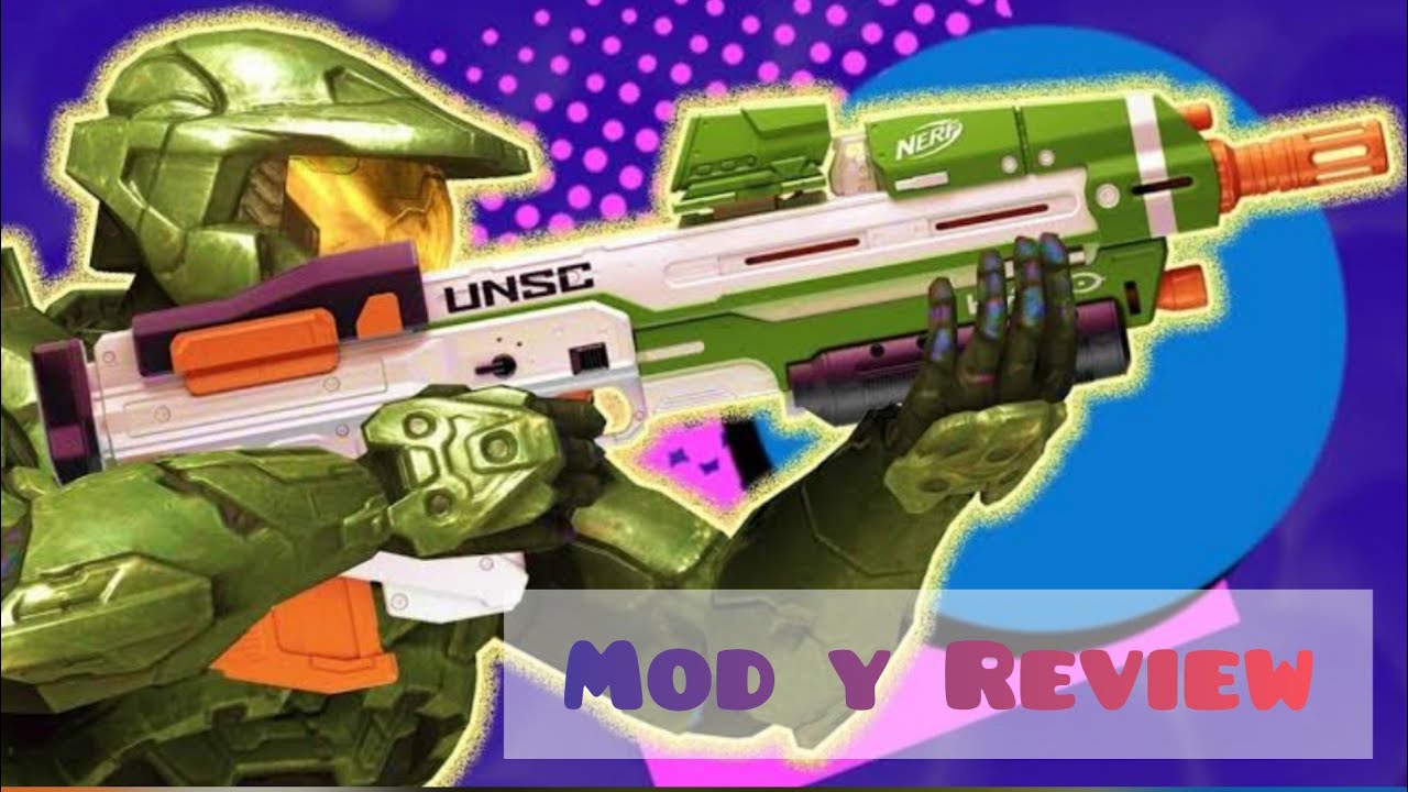 Nerf MA40 Halo Infinite | Review & Mod | en Espa&ntilde;ol