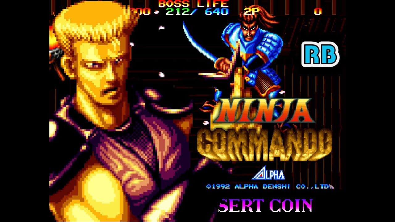 1992 [60fps] Ninja Commando (Euro) Joe ALL
