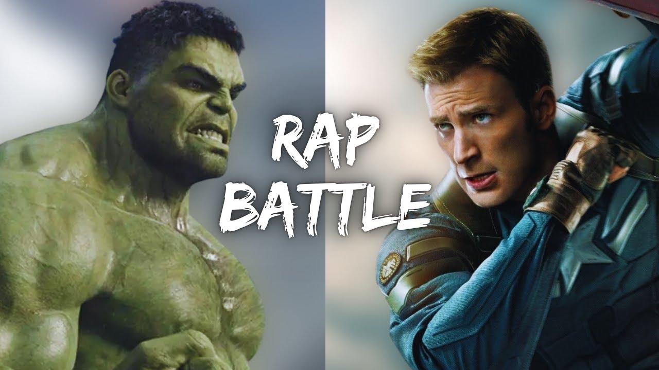 Hulk vs Captain America | Super Rap Battle