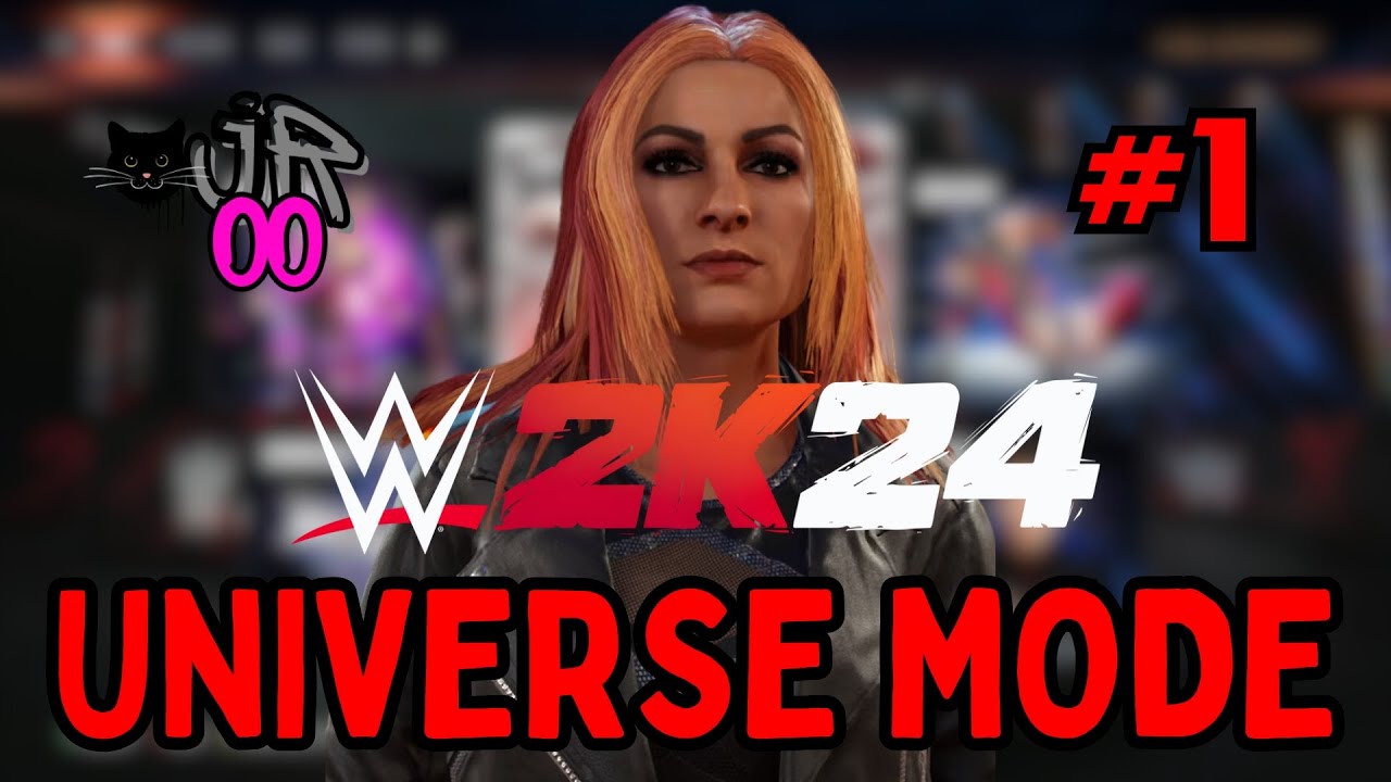 LET'S EXPLORE UNIVERSE MODE! || WWE 2K24 Universe Mode [EPISODE #1]