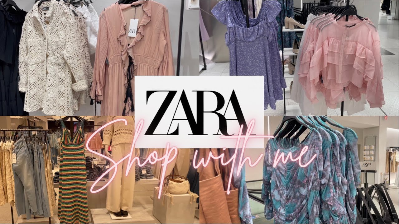 Zara Shopping Vlog ~ Spring Collection ~ Come Shop With Me  ~ Street Style ~ New Finds