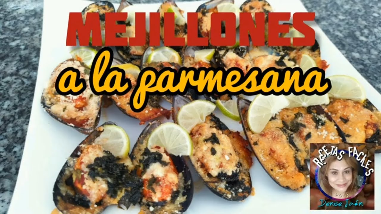 Mejillones a la parmesana