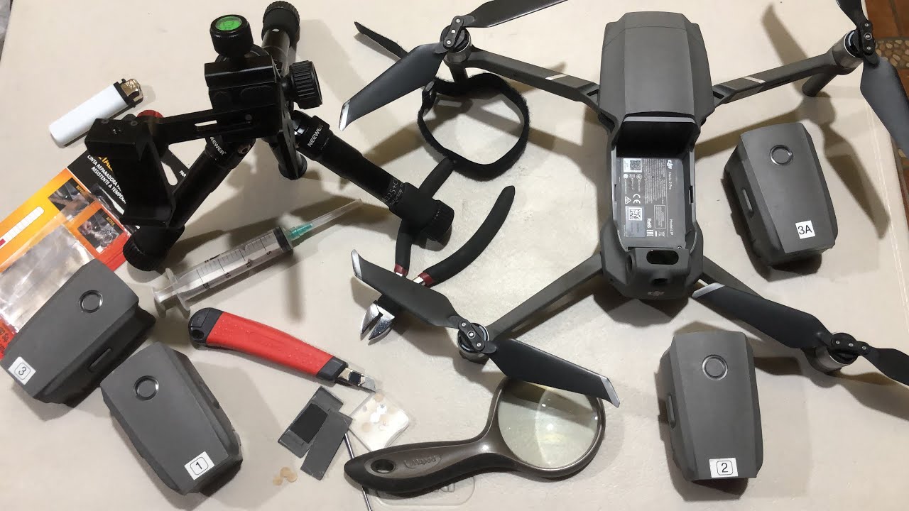 Baterías infladas de dji Mavic 2. Solución
