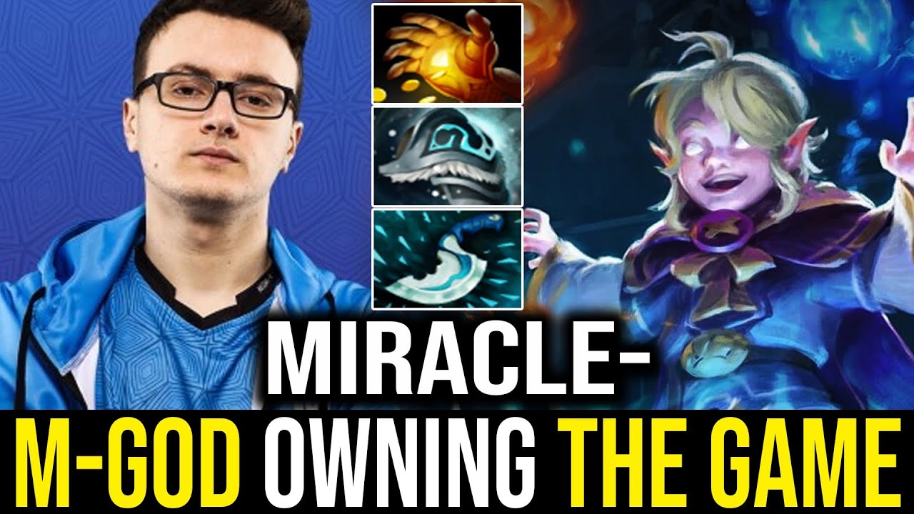 Miracle- [Invoker] GRANDMASTER Tier Mid Smurf | Dota 2 Pro Gameplay