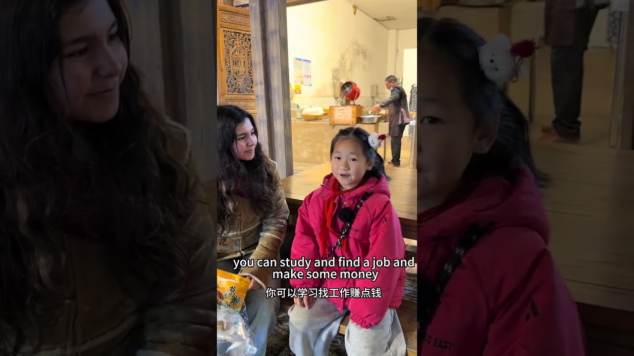 8歲Angel張家界景區和墨西哥學生閒聊，一起探討中國文化，中國歷史，非常精彩，他到張家界就在張家界72奇樓遇見了Angel！ 和墨西哥人聊得超開心 一起感受張家界人的熱情 #英語 #英語口