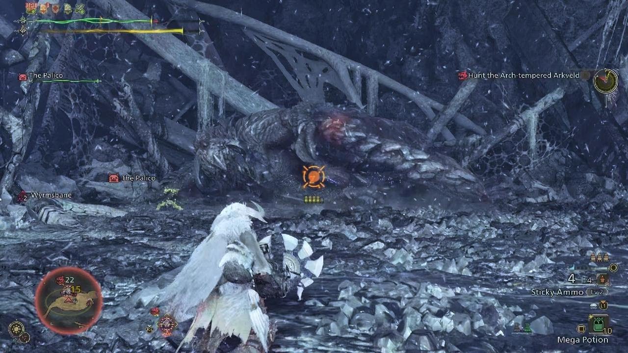 MH Wilds AT Arkveld HBG