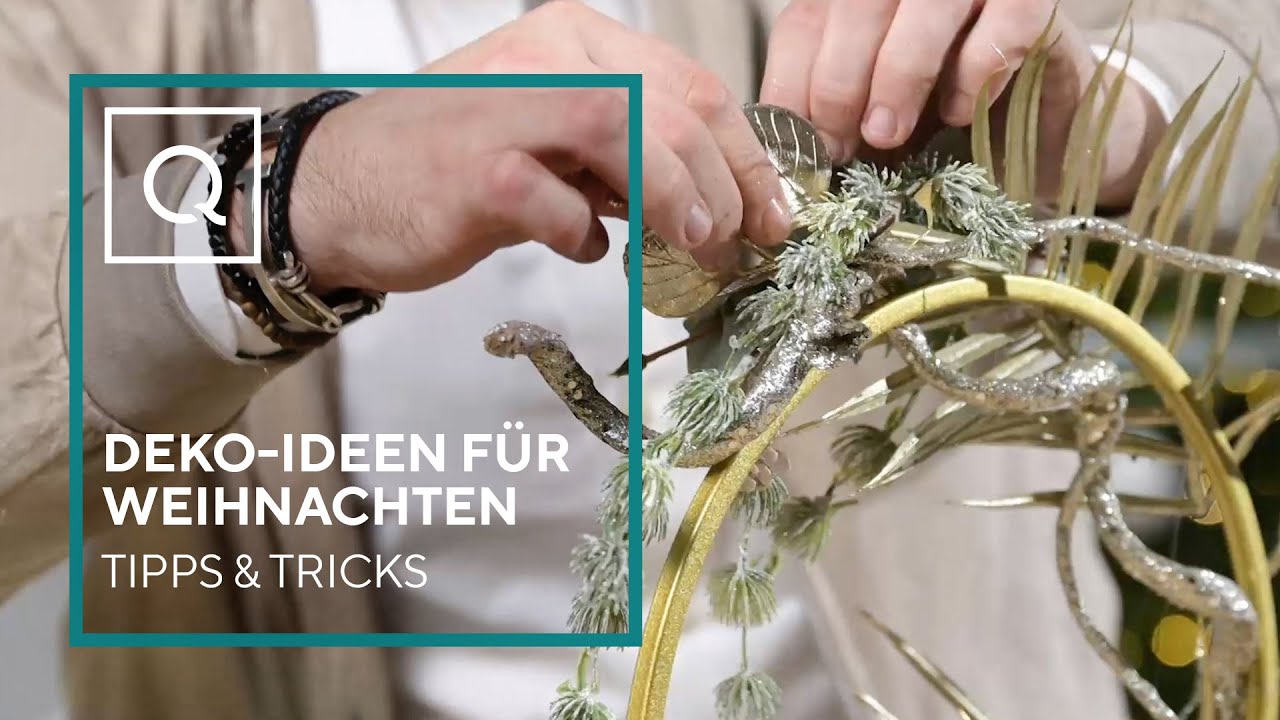Deko-Ideen für Weihnachten: Loop-Kränze | Tipps & Tricks | QVC