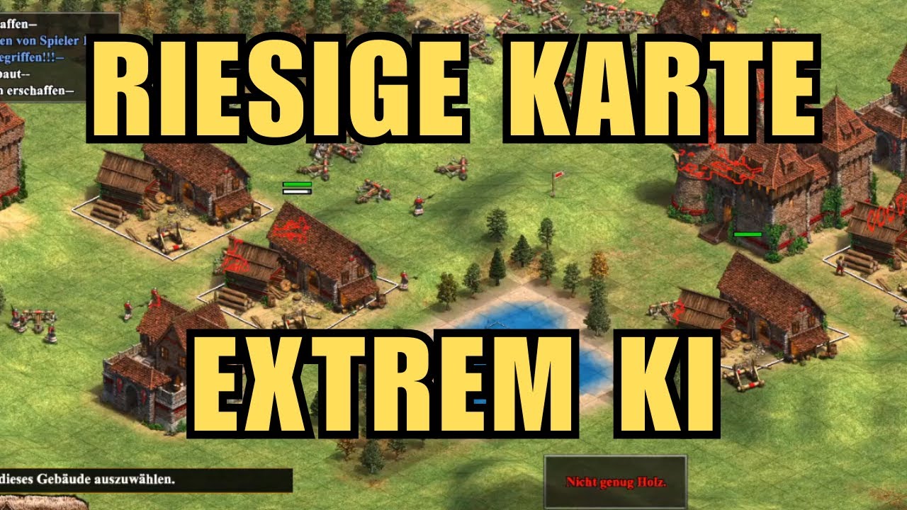 Riesige Karte gegen Extrem schwierige KI | Age of Empires 2 Definitive Edition