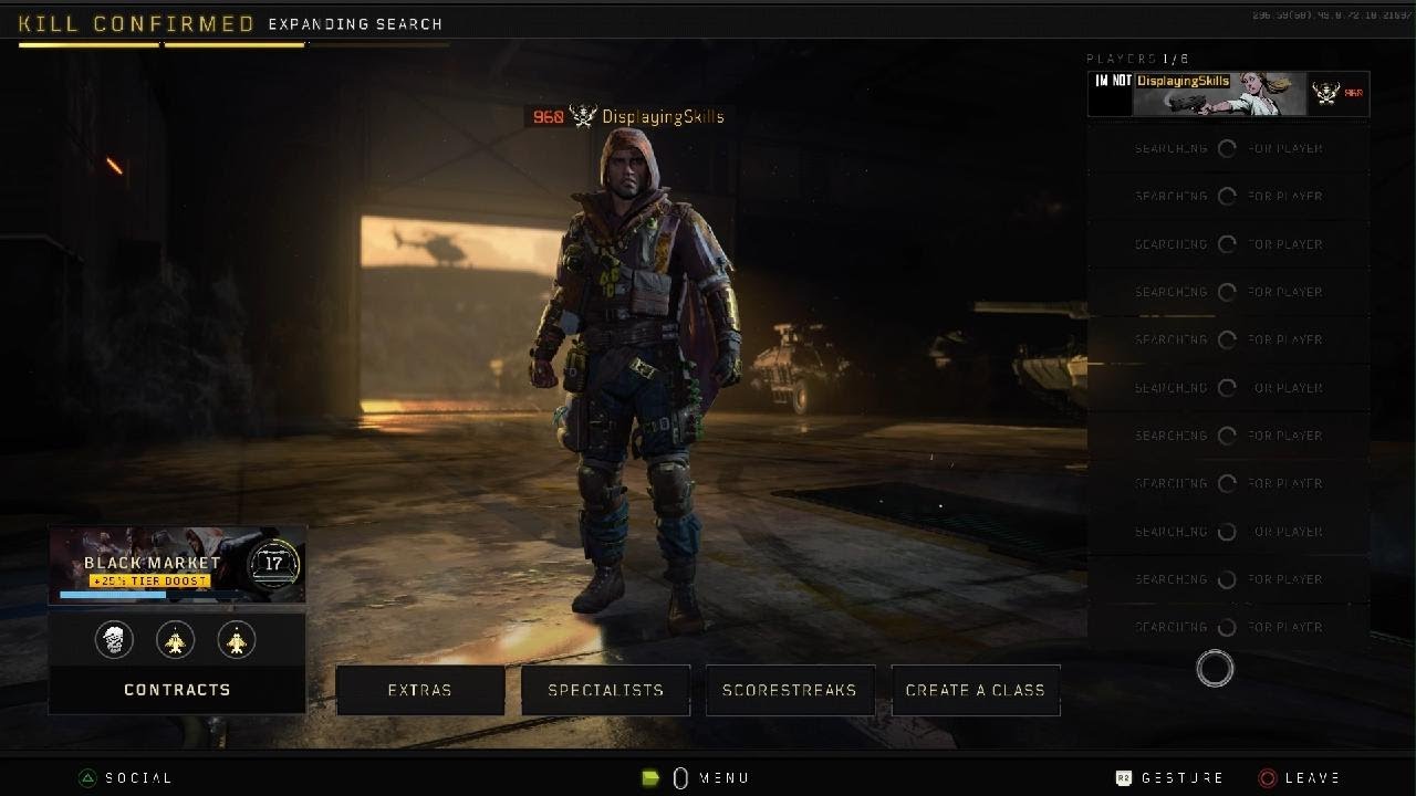 Bo4 Easy 1v3 bodyshooters  (Altercation uses zero glitch)