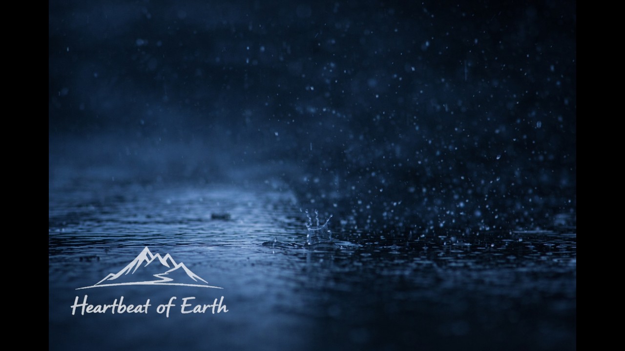 Night Rain on Stone Path | Deep Sleep Rain Sounds (Natural White Noise)