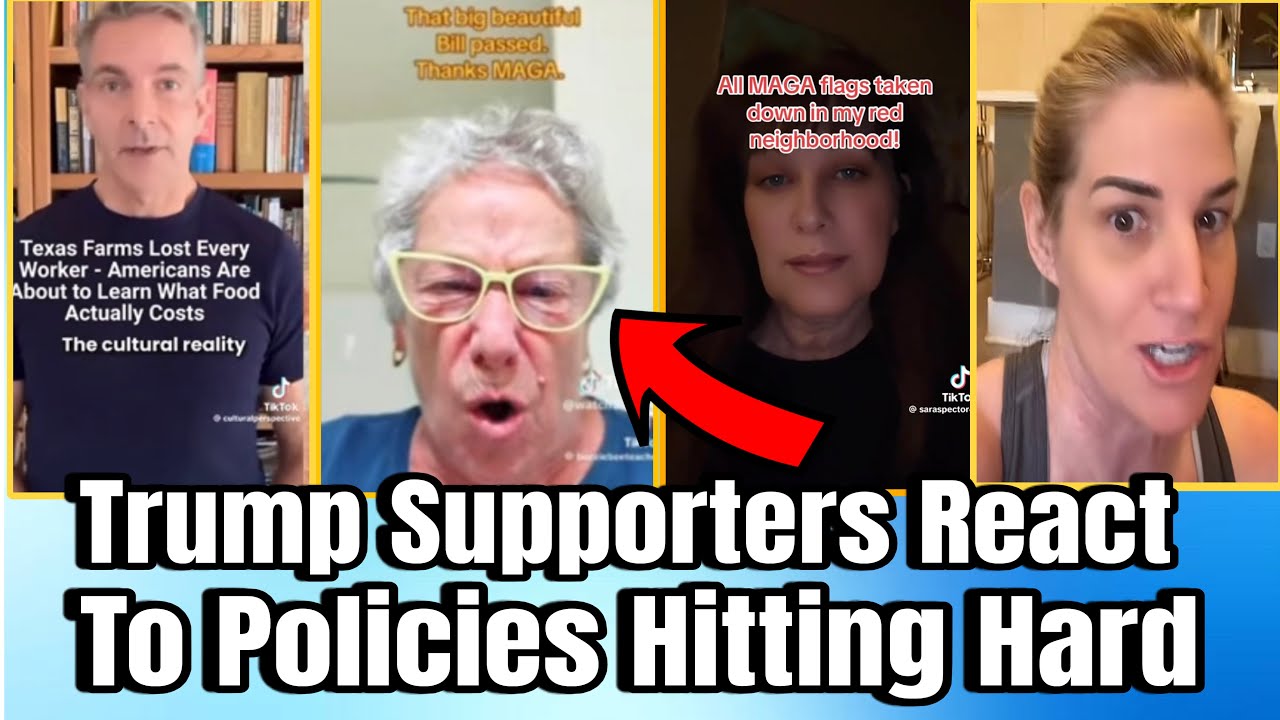 Trump Supporters Outraged As Policies Crushes Their Wallets 