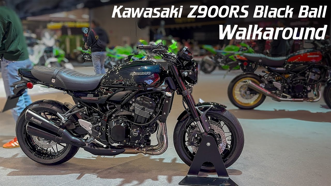 Kawasaki Z900RS Black Ball | Walkaround