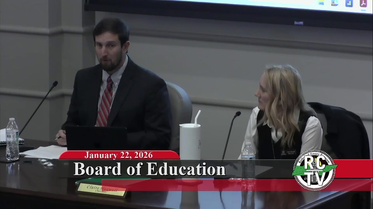 Board of Education Meeting - January 22, 2026