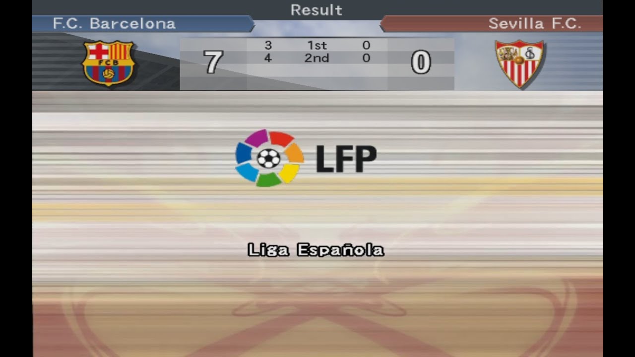 Барселона — Севілья | PES 6 | Ла Ліга