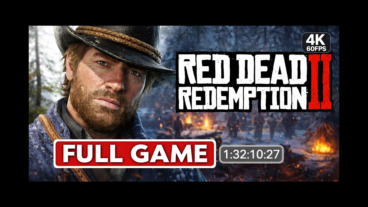 Van der Linde Gang's Frozen Ambush | RDR2 Chapter 1 Cinematic Gameplay