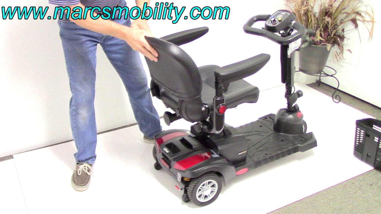 New Drive Medical SpitFire DST Portable Scooter