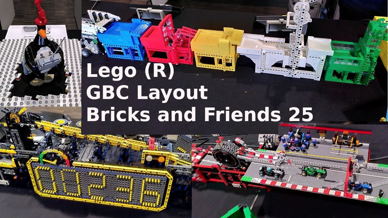 Lego ® GBC Layout Bricks and Friends 2025 | 140 modules | 8 builders