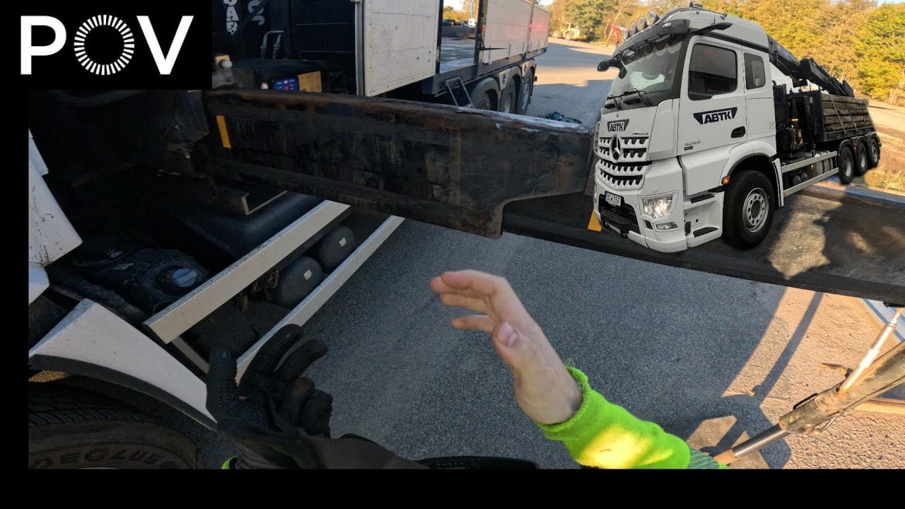 Pov vlog of a crane operator in Sweden!