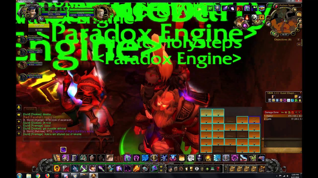 Project Ascension season 4 Realm First Molten Core