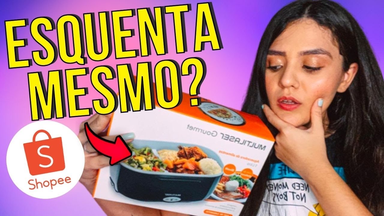 TESTEI A MARMITA ELÉTRICA DA MULTILASER QUE COMPREI NA SHOPEE  - VALE A PENA?