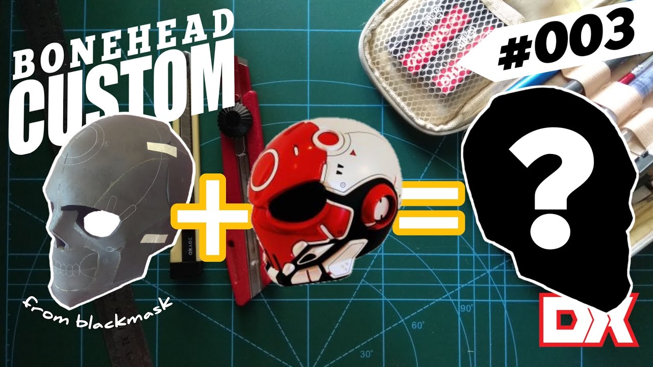 Cosplay Helmet  | #003 BONEHEAD CUSTOM #cosplay