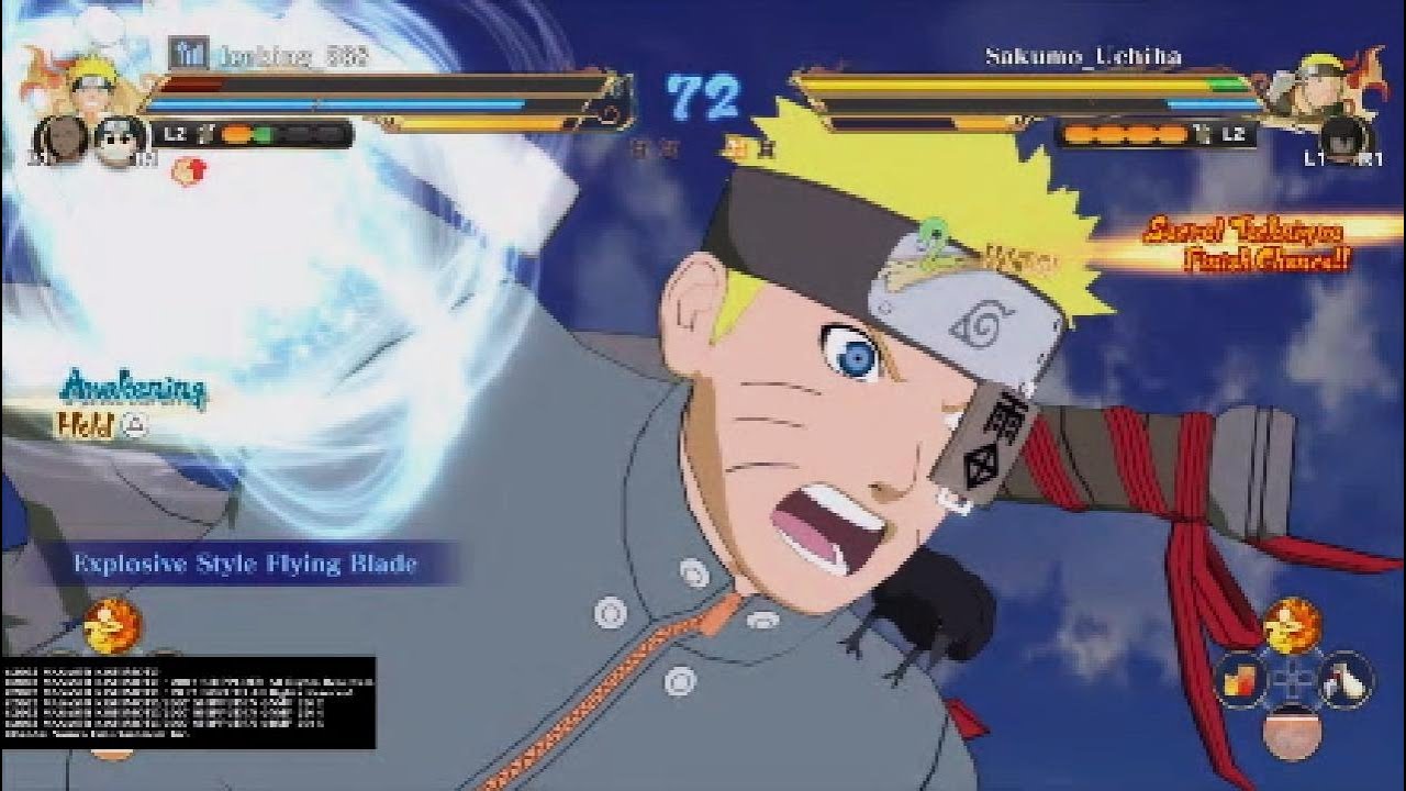 The Descendants Might/Taijutsu Prowess Naruto Storm connections Ranked/Custom