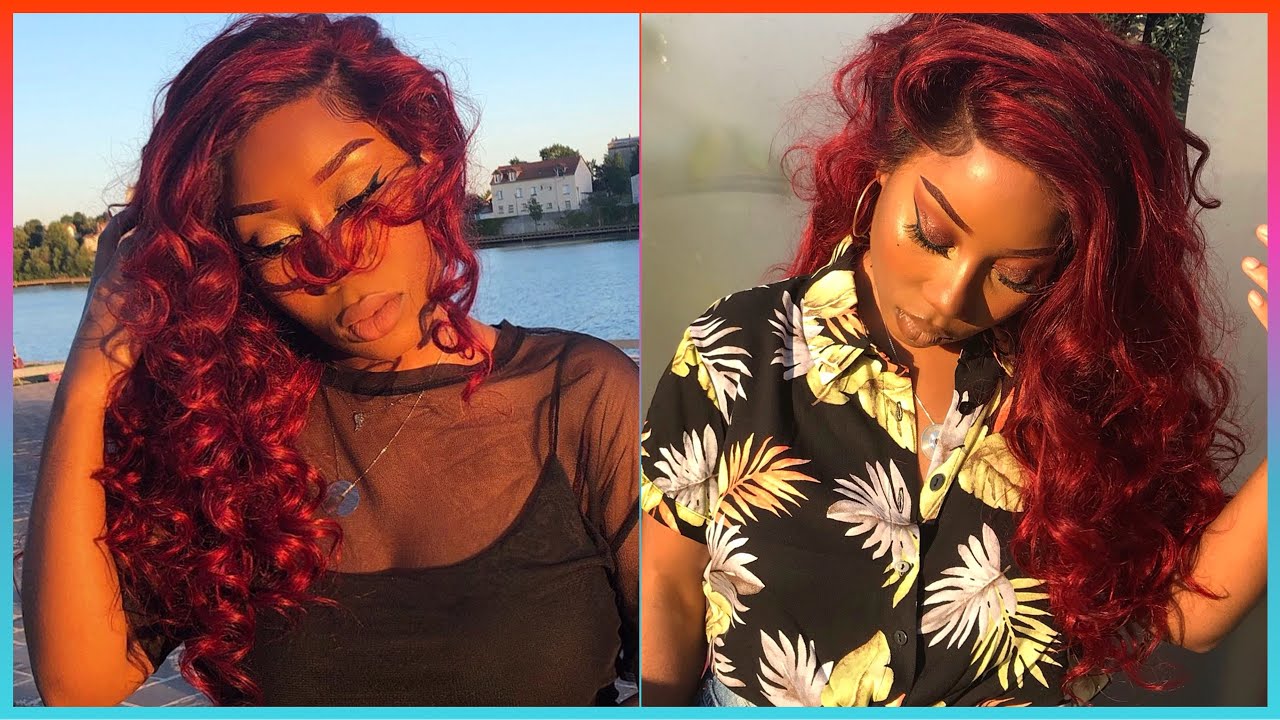MA COLORATION ROUGE DE A À Z (Ft. Nadula Hair) | THE BROKE GIRLZ