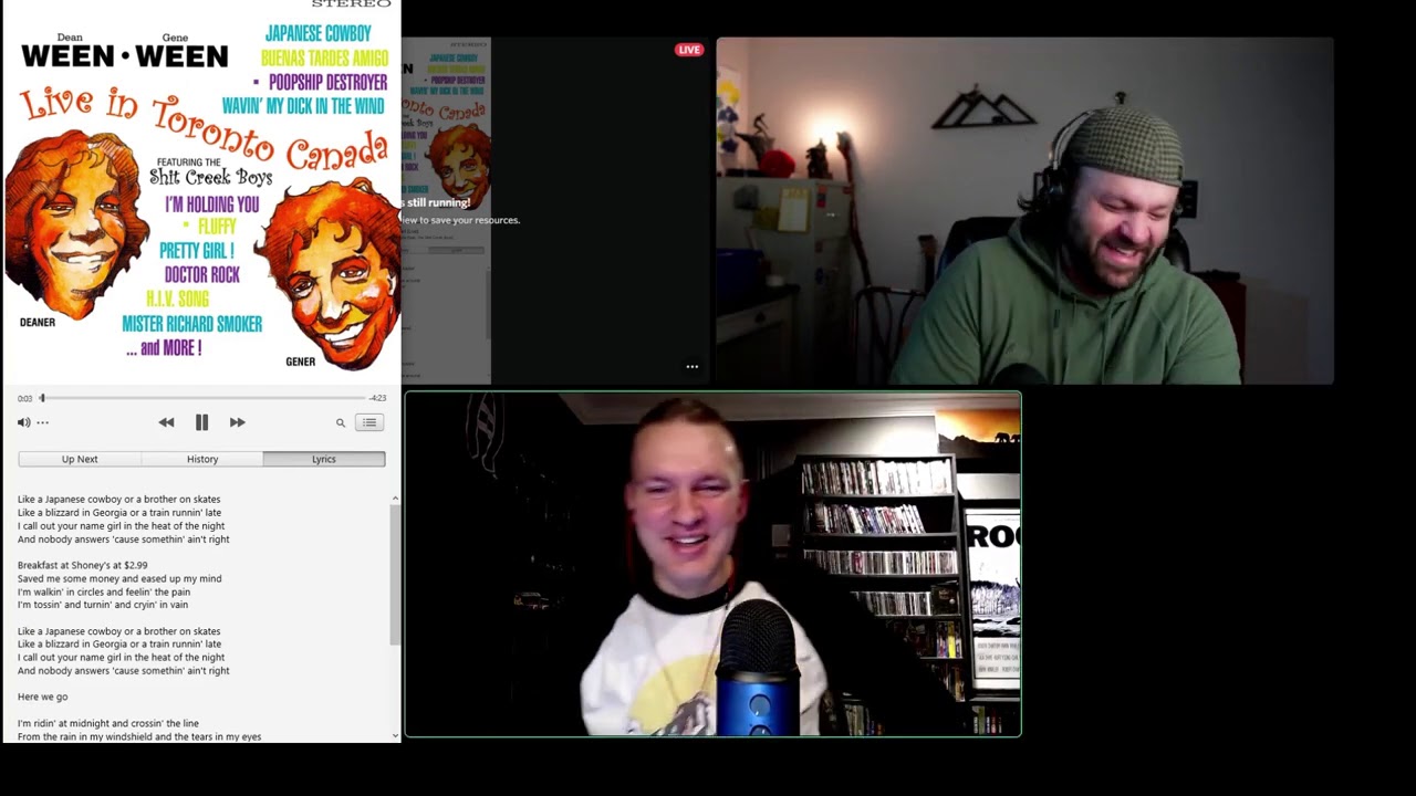 Ween - Live in Toronto (part 1) REACTION (Patreon request)