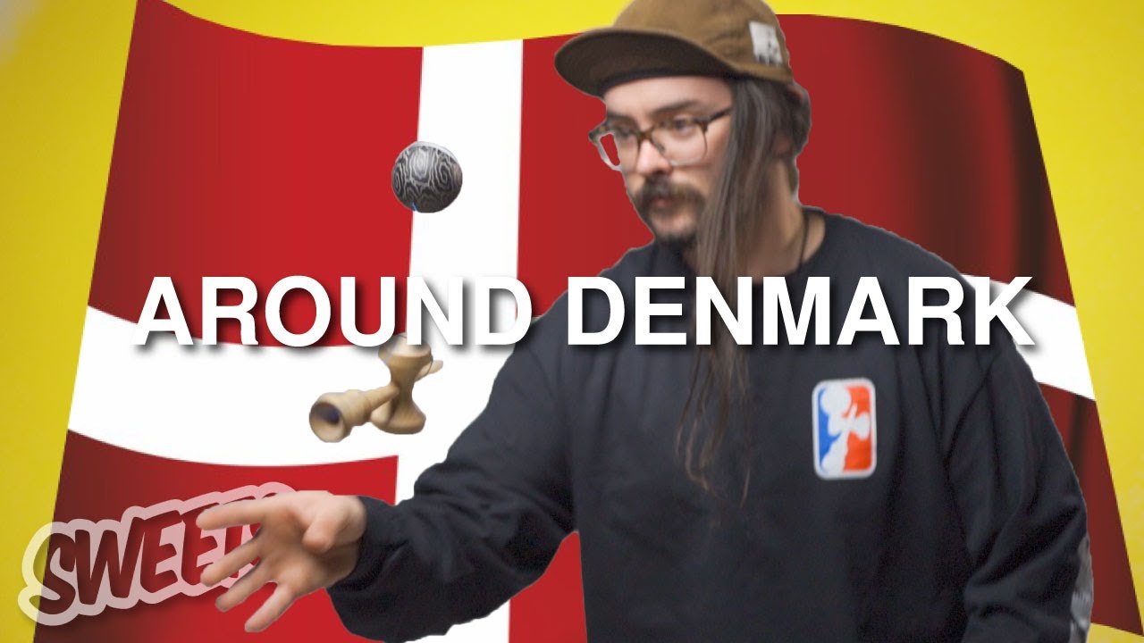 Как сделать AROUND DENMARK - Урок трюков с кендамой - Sweets Kendamas