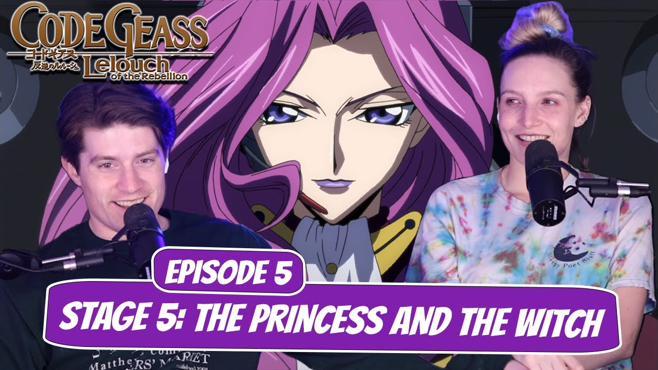 CORNELIA SIMPING BEGINS! | Code Geass WIFE Reaction | Ep 5, “Stage 5: The Princess and the Witch”