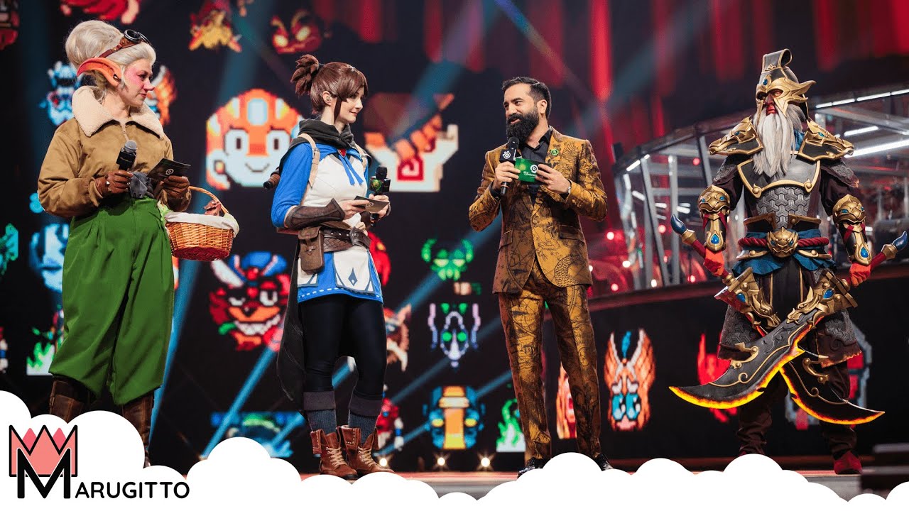 Judging The International DOTA2 cosplay contest in Copenhagen