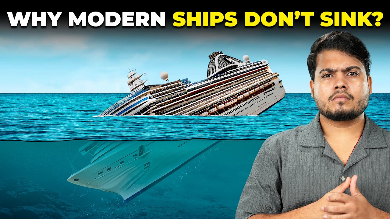 Why Modern Cruise Ships Don't Sink?