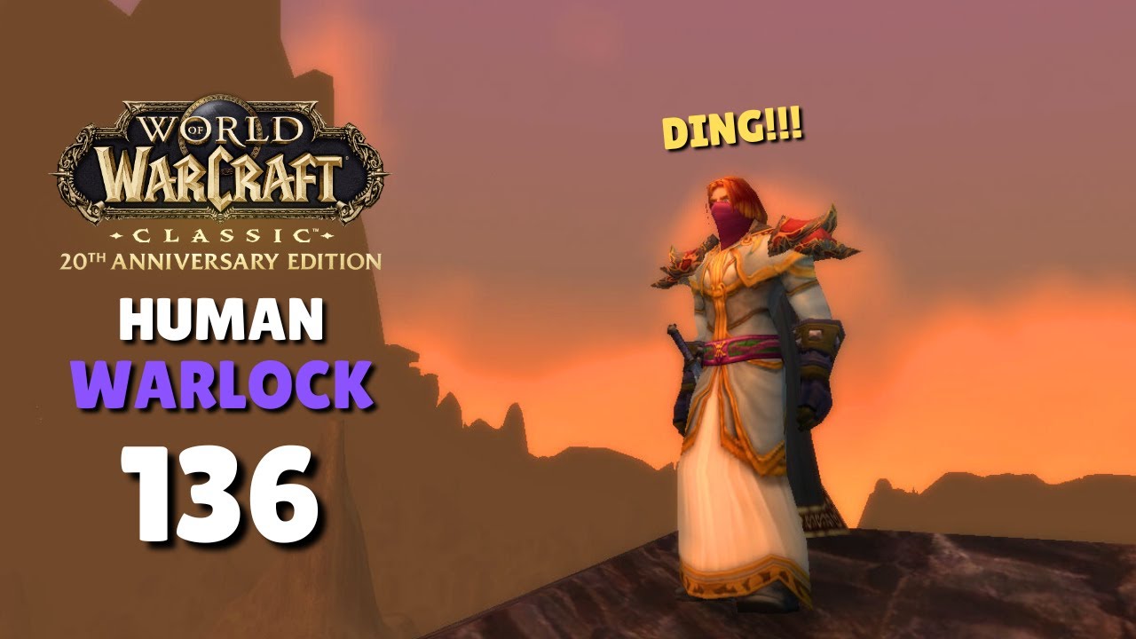 WoW Classic Adventure - Relaxing Gameplay | Human Warlock - Episode 136