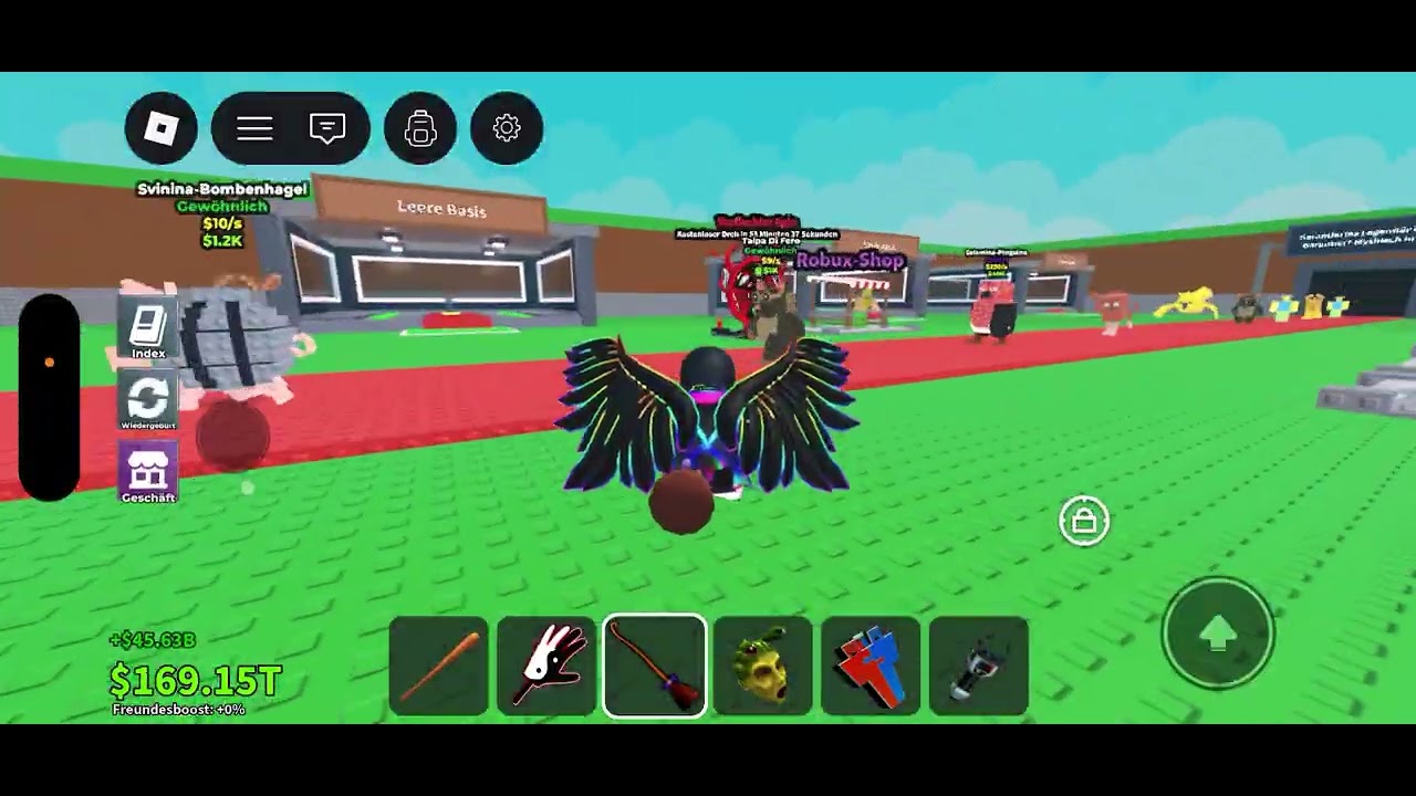Steal brainrot pvp gegen youtuber