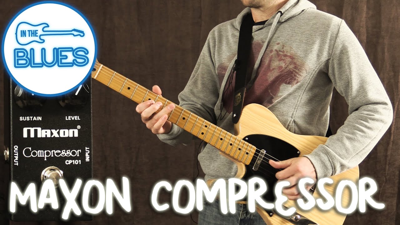 Maxon Compressor CP101 Pedal Demo