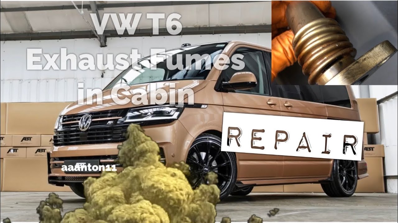 VW T6 Exhaust Fumes In Cabin, Fault Code P0401 How To Repair.
