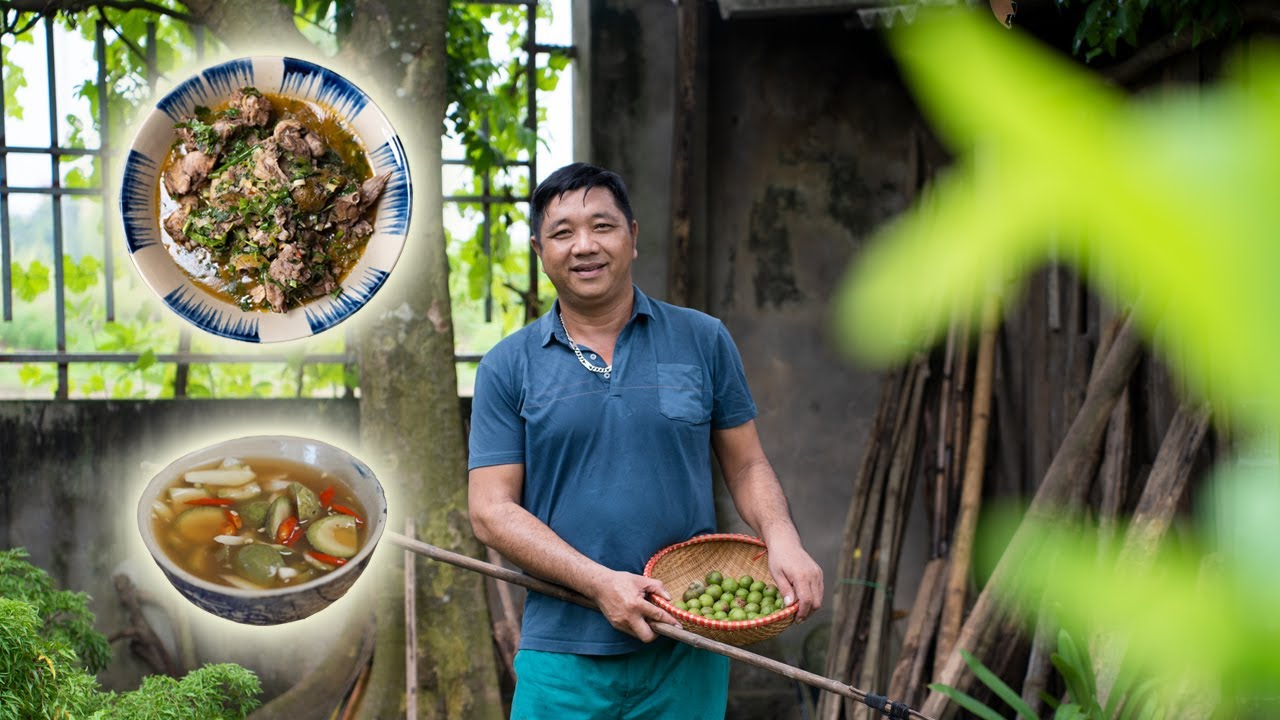 Vịt Om Sấu Thơm Ngon Ăn Với Sấu Ngâm Mắm – Món Ăn Tuổi Thơ | Ẩm Thực 1977