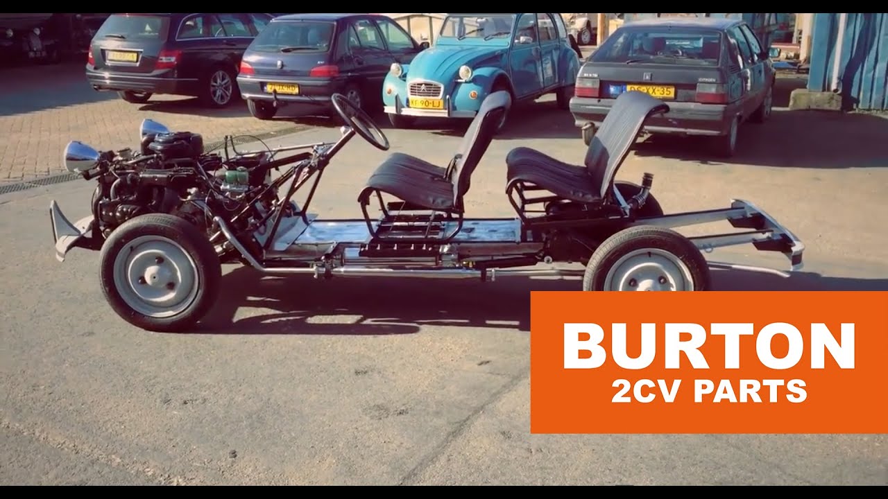 Burton 2CV Parts - Driving rolling chassis
