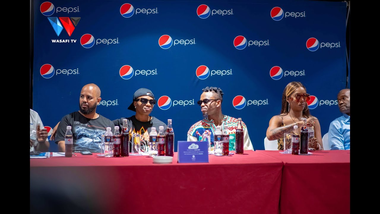 #LIVE : DIAMOND PLATNUMZ, WIZKID & TIWA SAVAGE WAKIZUNGUMZA NA WAANDISHI WA HABARI NOV 11. 2019