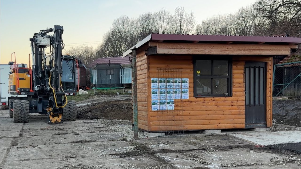 Zo života stavbára ✅💯🇸🇰😎Pekná sobota☀️Dokončenie 👊ewr130e a ja v akcii😎