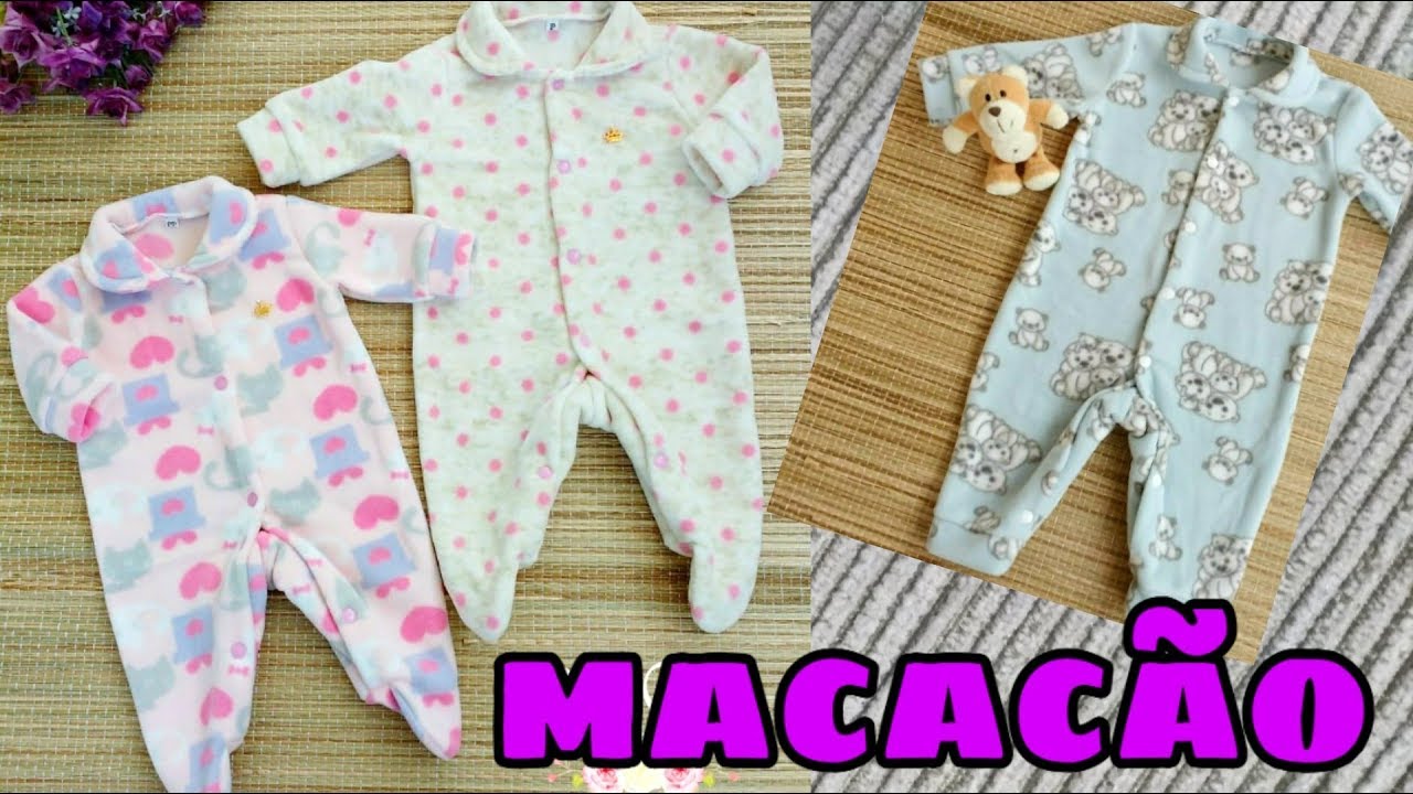 Macacão de Bebê | Ana Alves