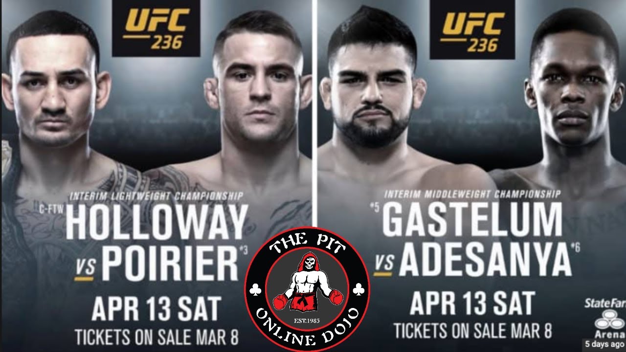 UFC 236 Podcast    Pit Master & The Doc