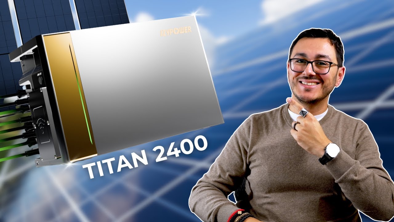 IZYPOWER TITAN 2400 BLACK de MaterFrance : la Batterie Domestique Facile et Efficace !